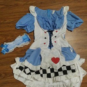 Leg Avenue Miss Wonderland Costume-SZ Large